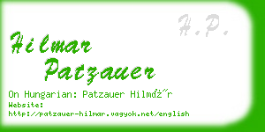 hilmar patzauer business card